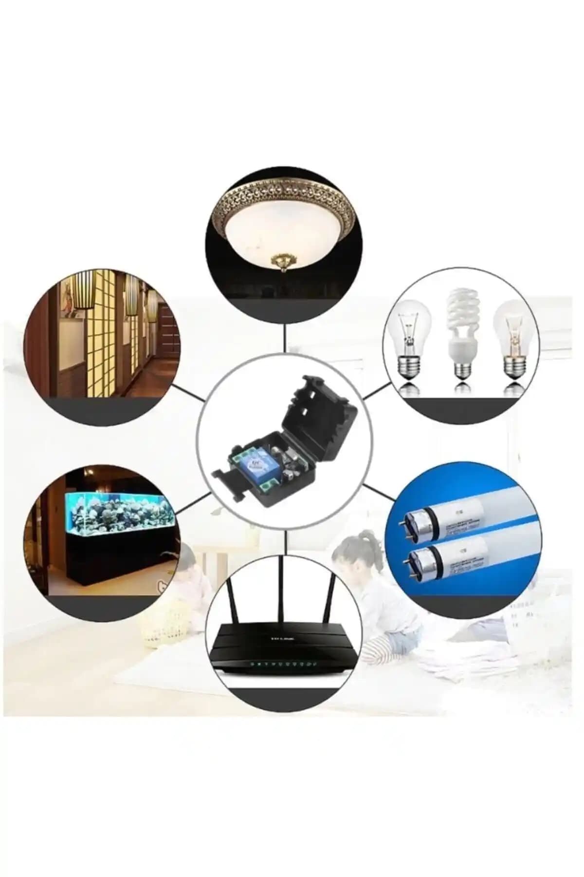 Genel Markalar RF Uzaktan Kumandalı Röle Kartı: Güçlü Performans ve Esnek Otomasyon Çözümleri