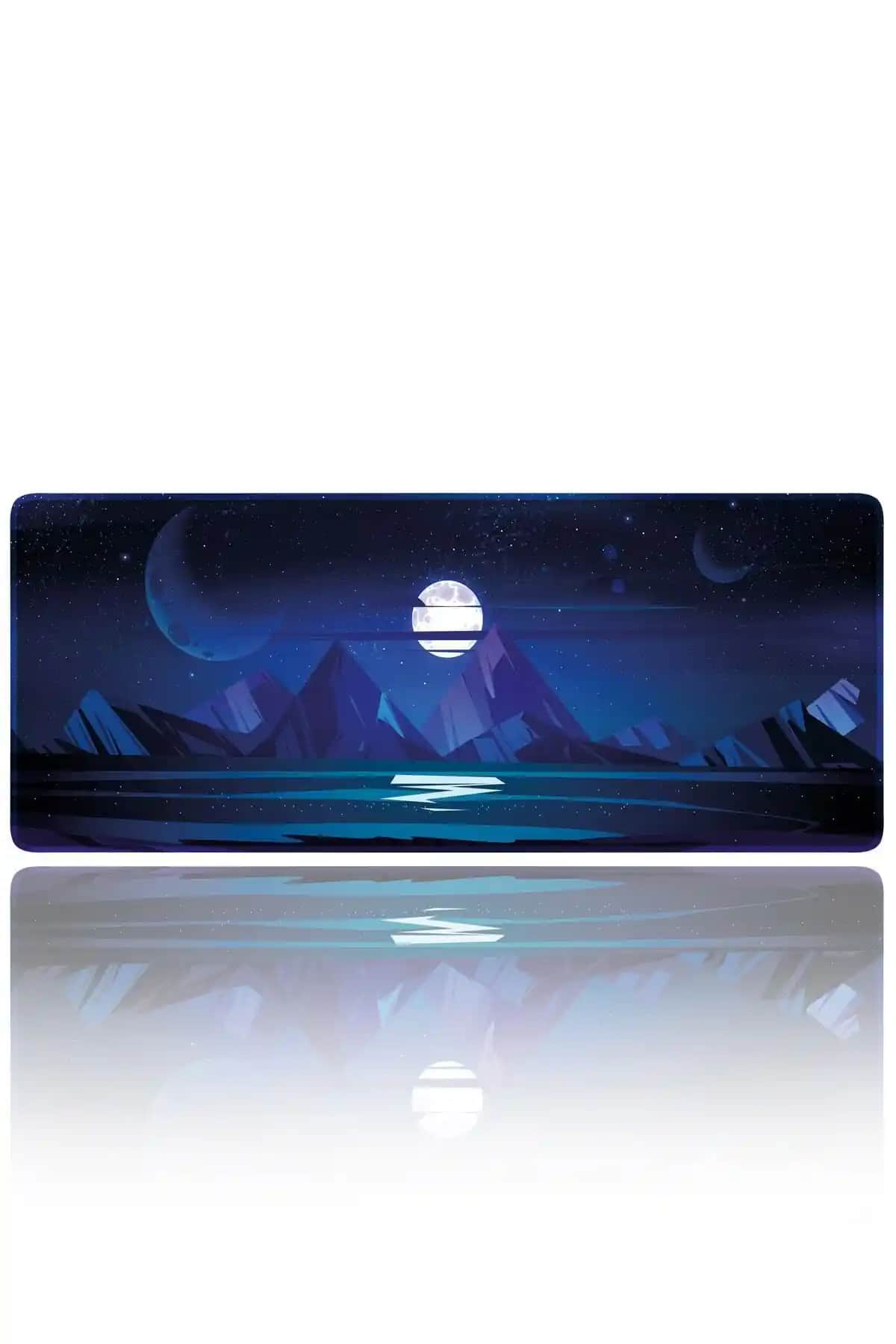 HELİXSUN Büyük Boy Gaming Mouse Pad 70x30 cm Moonlıght ile Konfor ve Performans Artışı