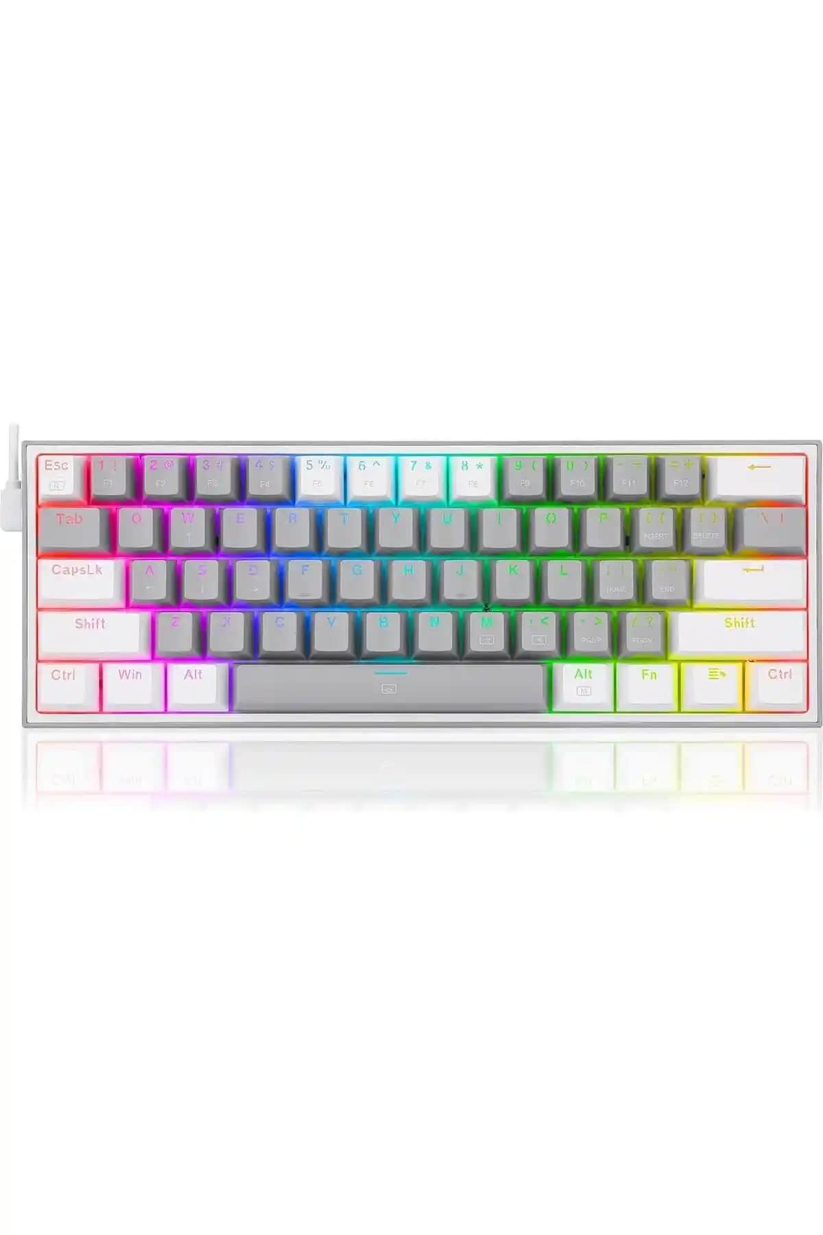 K617 Fizz RGB Red Switch Kablolu Oyun ve Çalışma Klavyesi İncelemesi