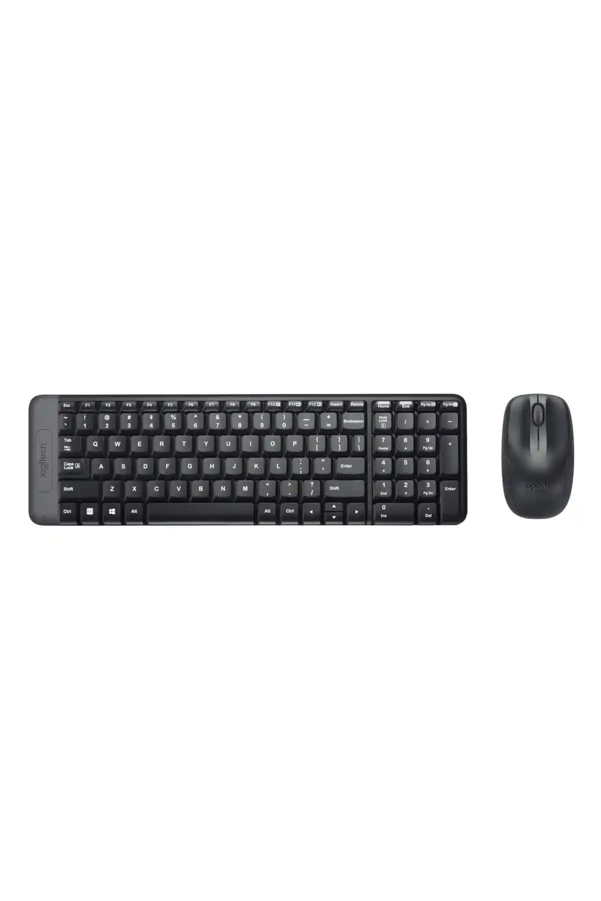Logitech MK220 Kablosuz Türkçe Klavye ve Mouse Seti: Ergonomik ve Uzun Ömürlü Kullanım