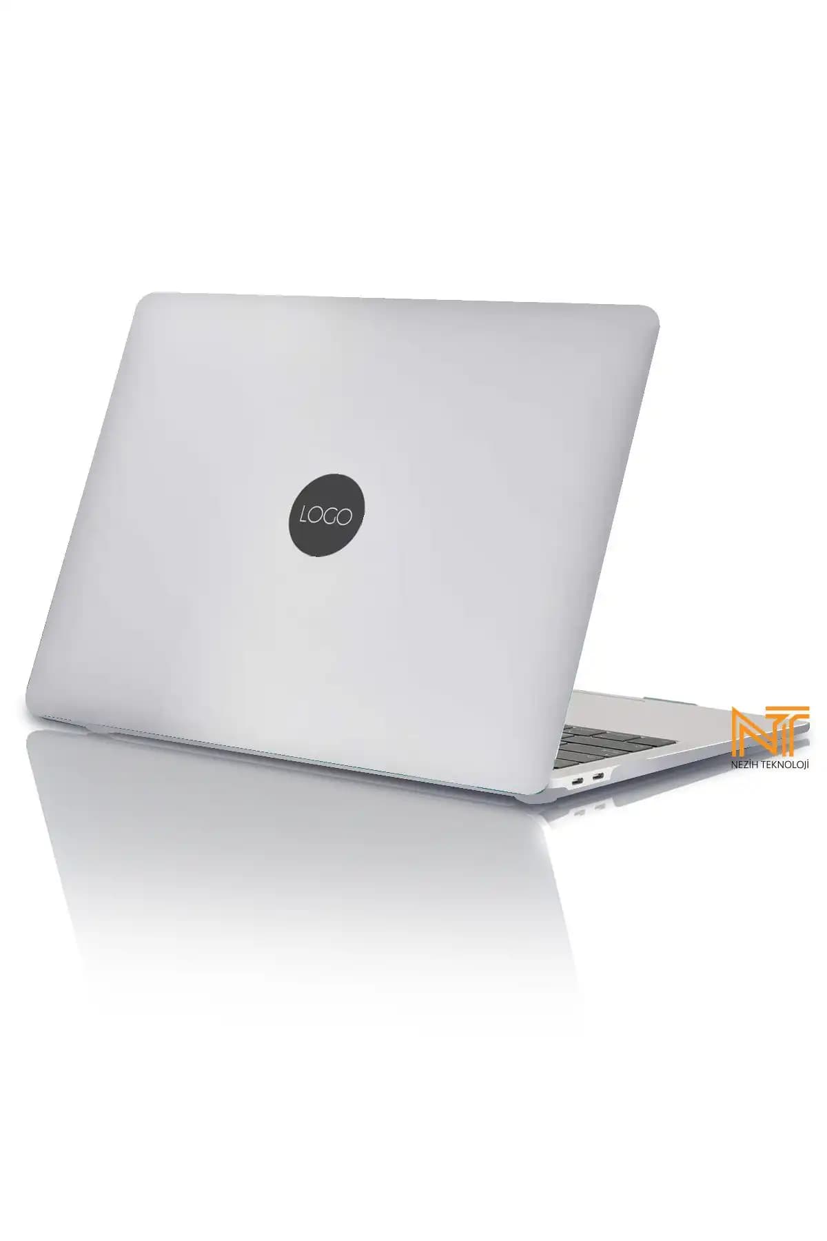 Nezih Case Macbook Air 13.6 M2 ve M3 Serisi Uyumlu Kristal Şeffaf Korumalı Kılıf