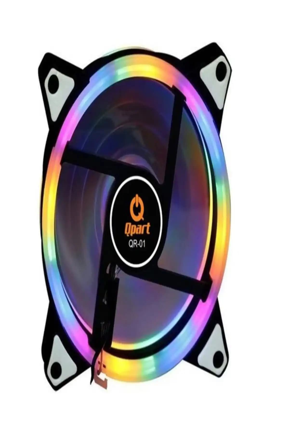 Qpart QR-01 120mm Rainbow RGB Kasa Fanı Performans ve Estetik Birlikteliği