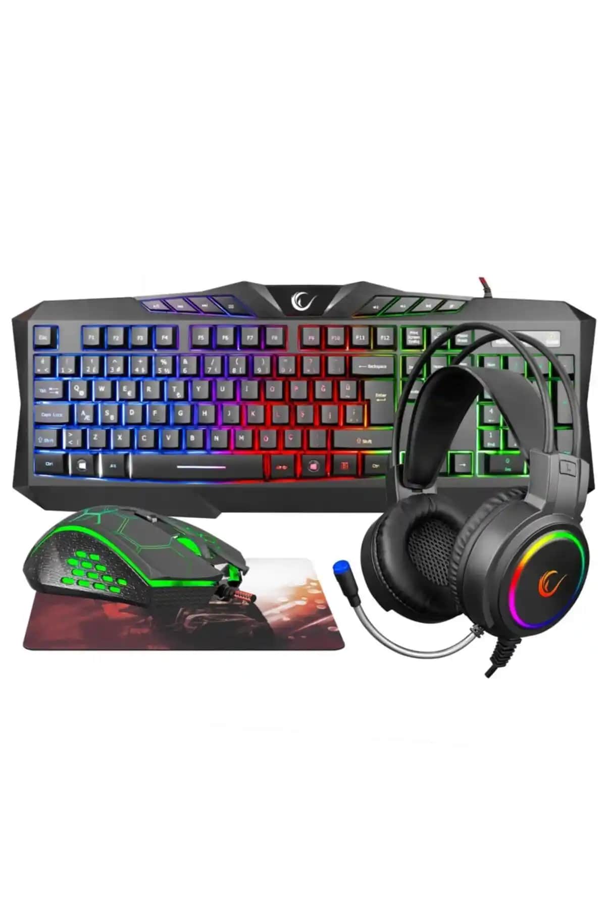 Rampage Km-404 Argentı RGB Gaming Set İncelemesi ve Kullanıcı Yorumları
