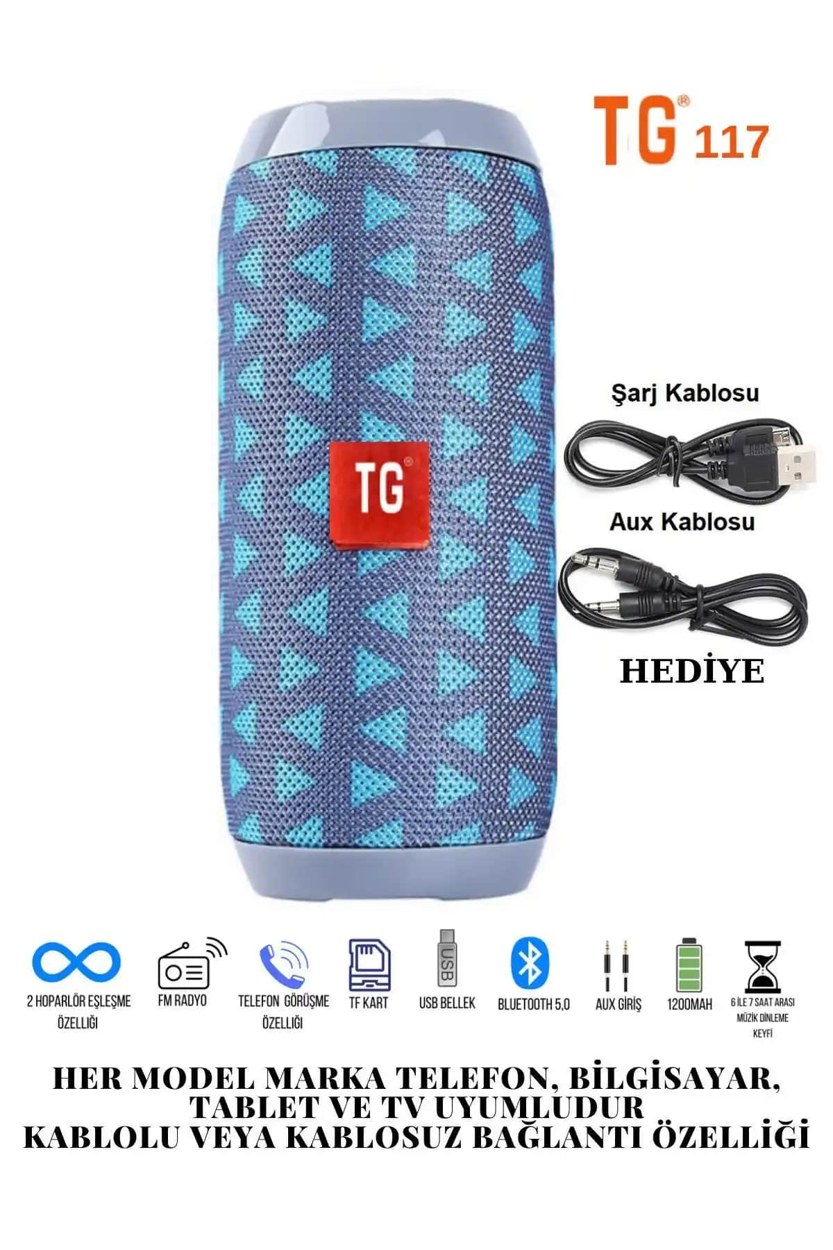 T G 117 ve Xiaomi S28D Taşınabilir Bluetooth Hoparlör Karşılaştırması