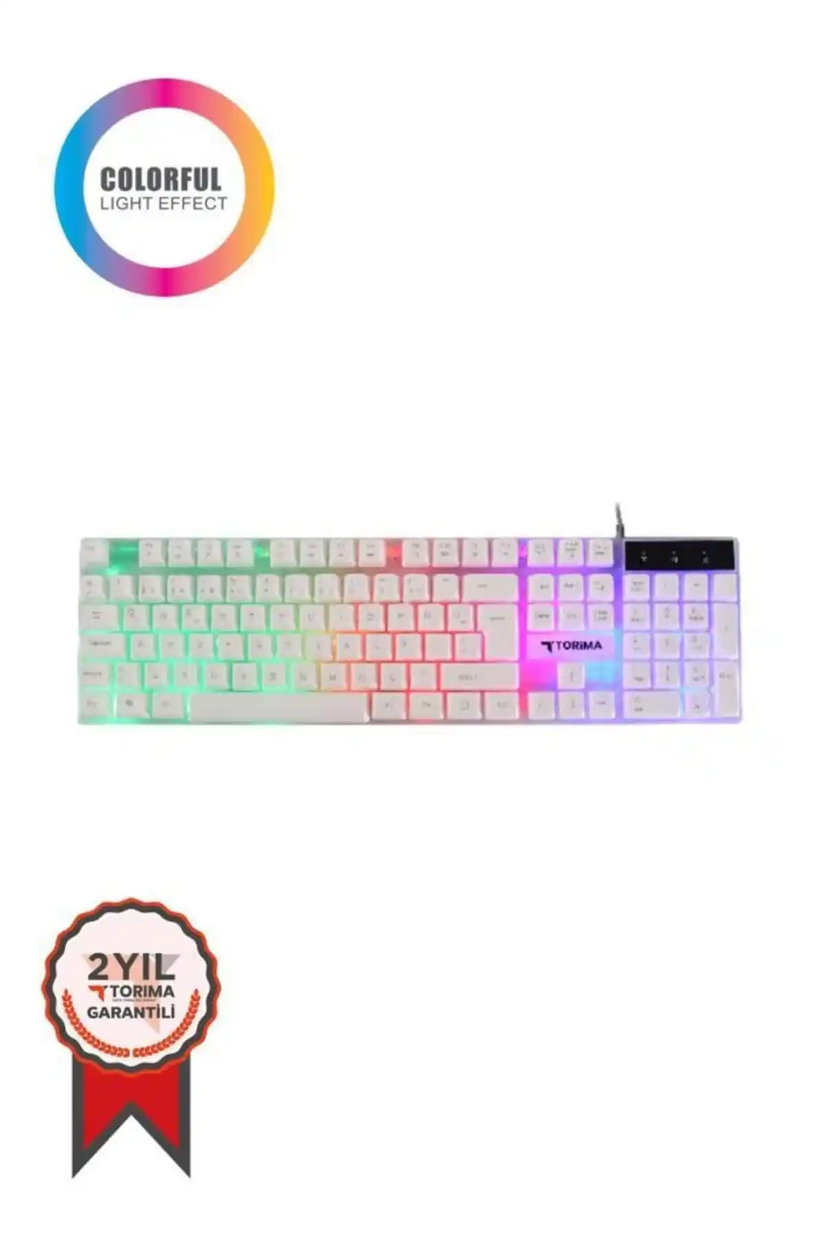 Torima TK-03 Kablolu Gaming Klavye: Şık Tasarım ve Güçlü Performans Özellikleri