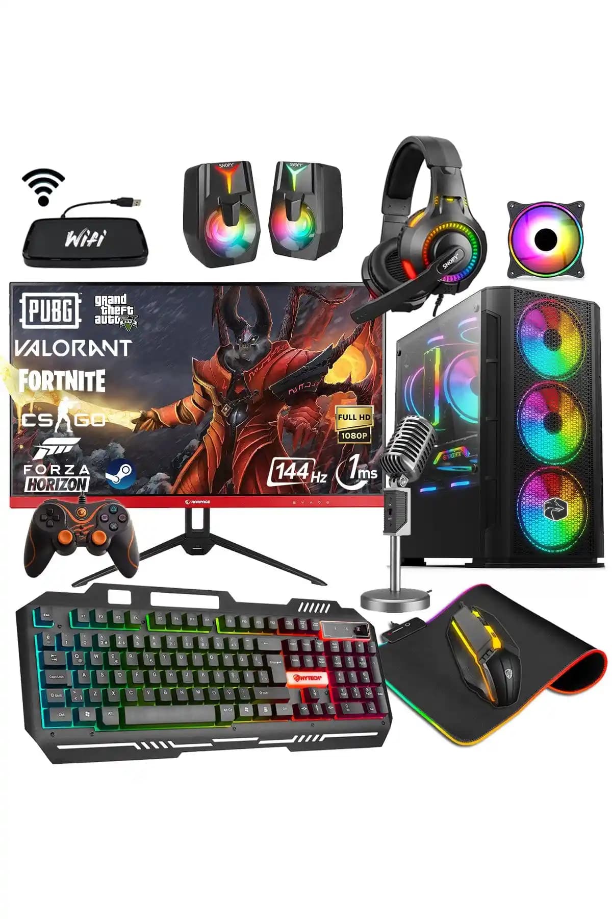 Zeiron Ntx50 i5 3470 ile Güçlü Oyun ve Çalışma Deneyimi Sunan Bilgisayar