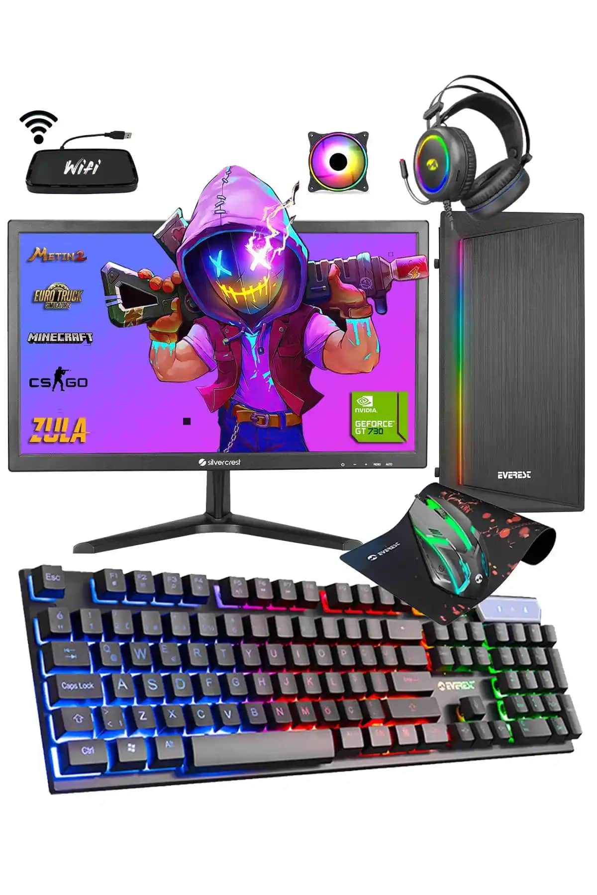 Zeiron Px20 Masaüstü Bilgisayar: Güçlü İşlemci ve Çok Yönlü Kullanım İmkanıyla Öne Çıkıyor