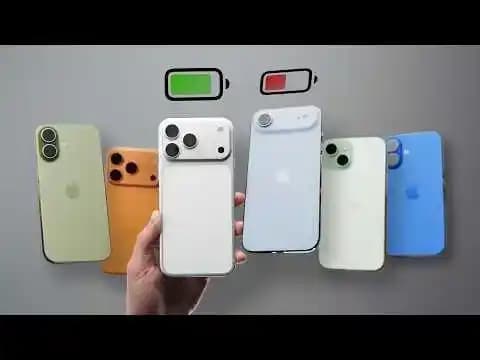 iPhone Modellerinde iOS 26 ve iOS 18 Pil Performans Testlerinin Karşılaştırması