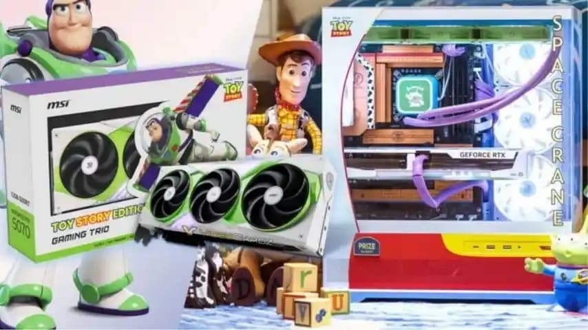 MSI'nin Toy Story Temalı Sınırlı Sayıda Bilgisayar Seti: Tasarım ve Özellikler