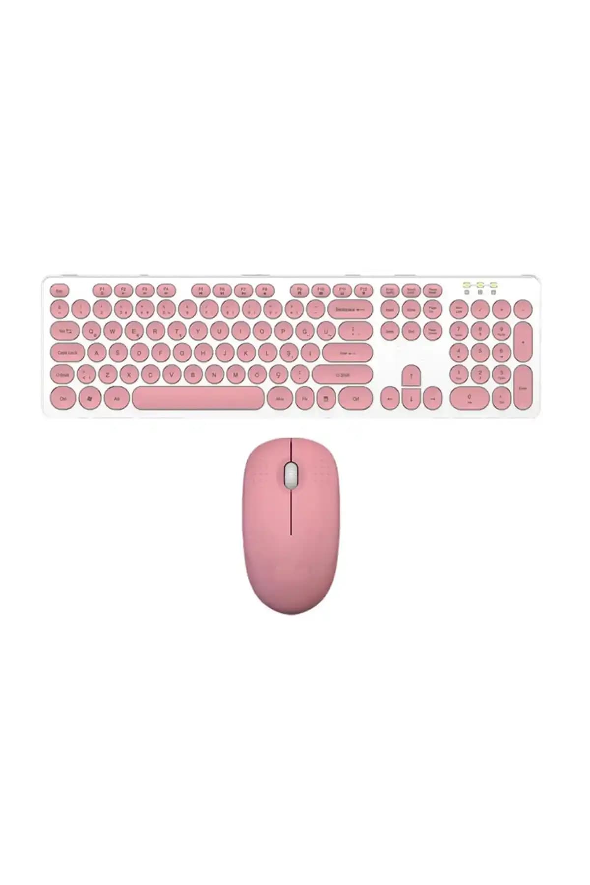 Batcell ve Microcase Pembe Kablosuz Klavye Mouse Setleri Karşılaştırması