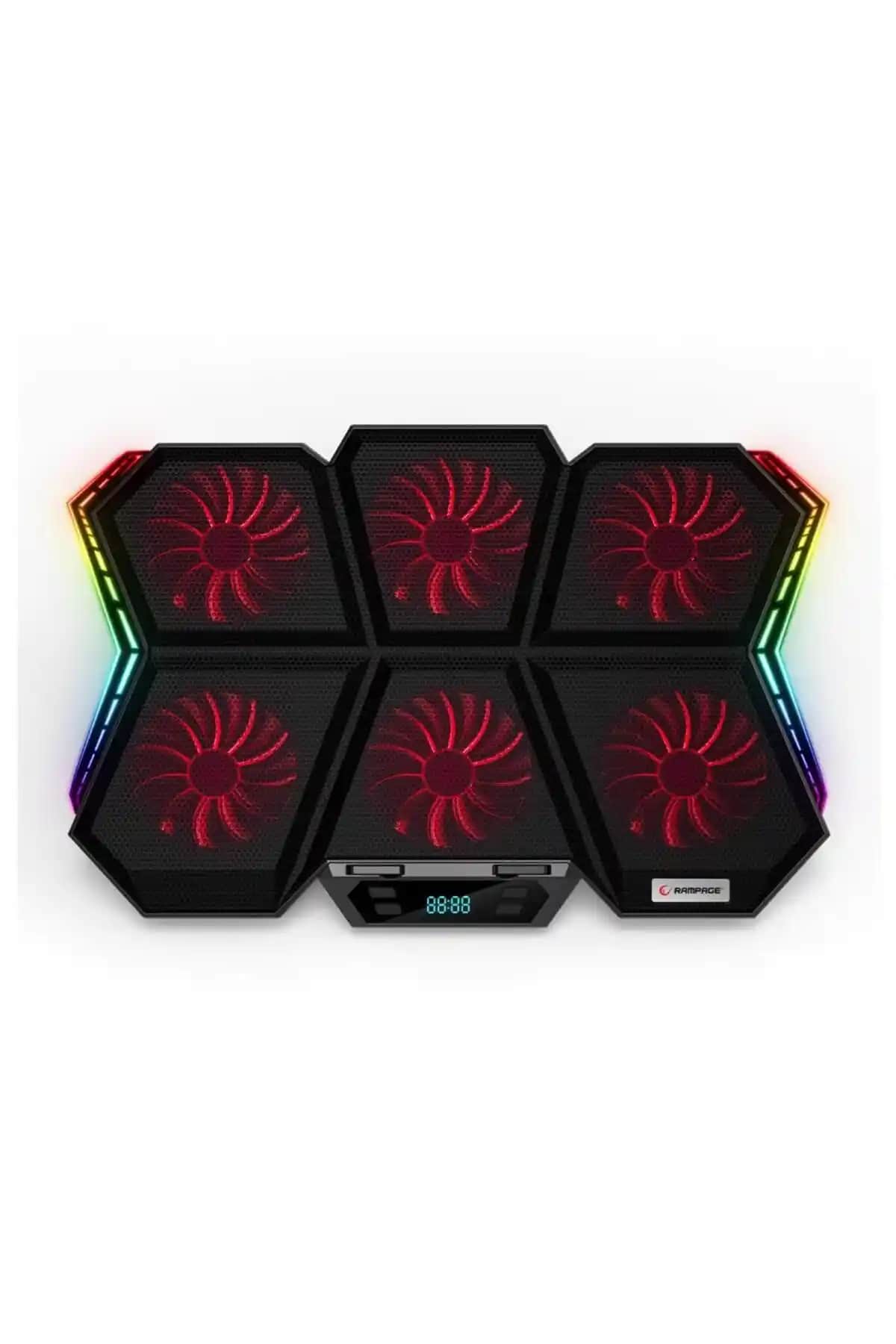 Rampage Ad-rx44 X-gale Yüksek Performanslı Notebook Soğutucu ve RGB Özellikleri