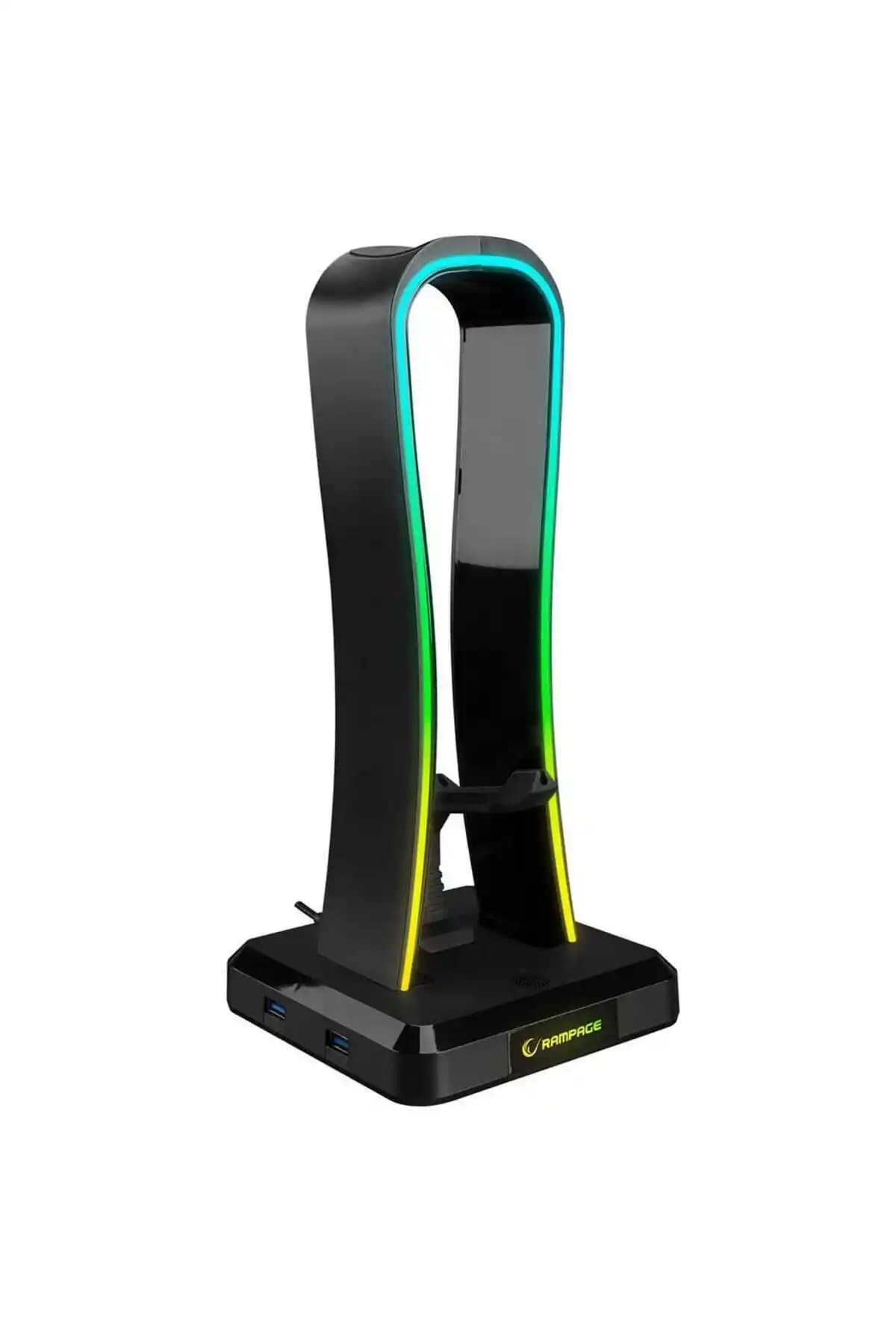 Rampage RM-H77 X-Base ve Rampage Tower RGB Kulaklık Standları Karşılaştırması