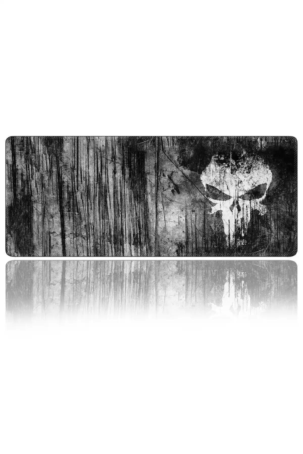 Xrades Gri Kurukafa 90x40 cm XXL Gaming Mousepad ile Oyun ve Çalışma Deneyiminizi Geliştirin