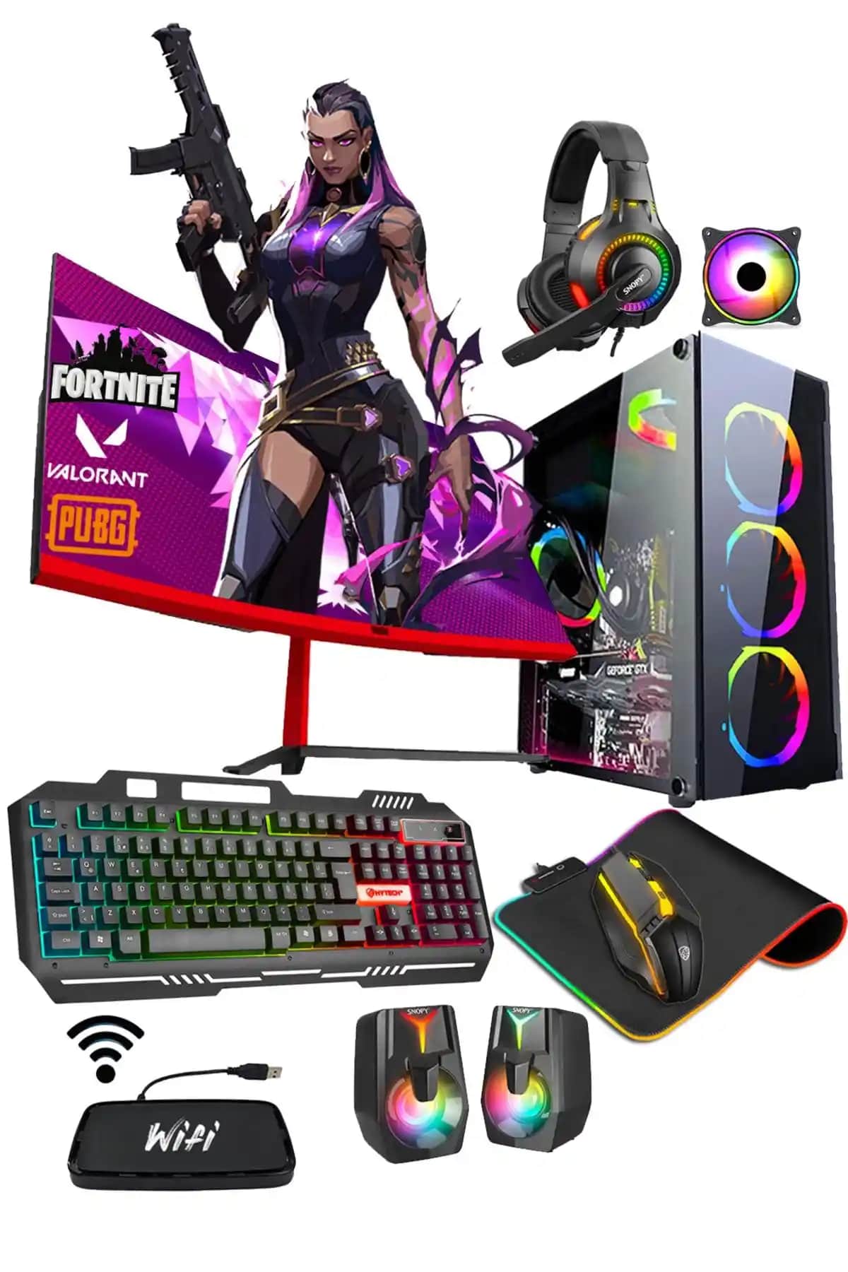 Zeiron Rx90 Pro: Güçlü ve Estetik Yüksek Performanslı Oyun Bilgisayarı