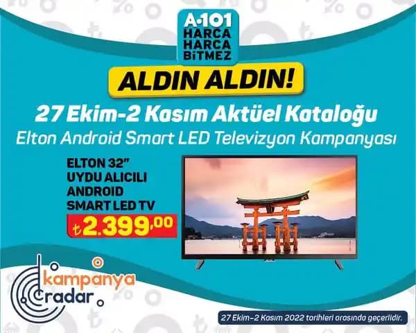 A101'de Uygun Fiyatlı ve Fonksiyonel 32 İnç TV Modelleri İncelemesi