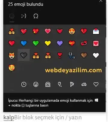 Akıllı Telefon ve Bilgisayarlarda Kalp Emojisi Nasıl Yapılır? Pratik Rehber