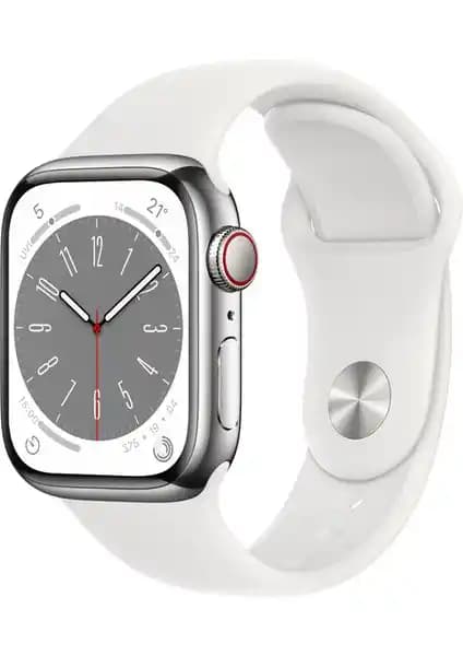 Apple Watch Series 8 GPS + Cellular 41MM Kadınlar İçin Sağlık ve Şıklık Odaklı Akıllı Saat