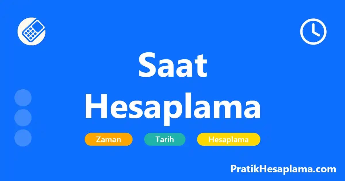 Ara Saat Hesaplama ile Akıllı Cihazlarda Etkili Zaman Yönetimi Yöntemleri