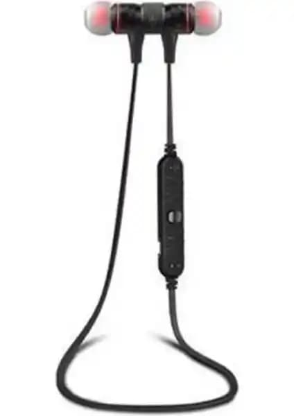 Azemax A920BL Kablosuz Spor Bluetooth Kulaklık Siyah Ergonomik ve Dayanıklı Tasarım