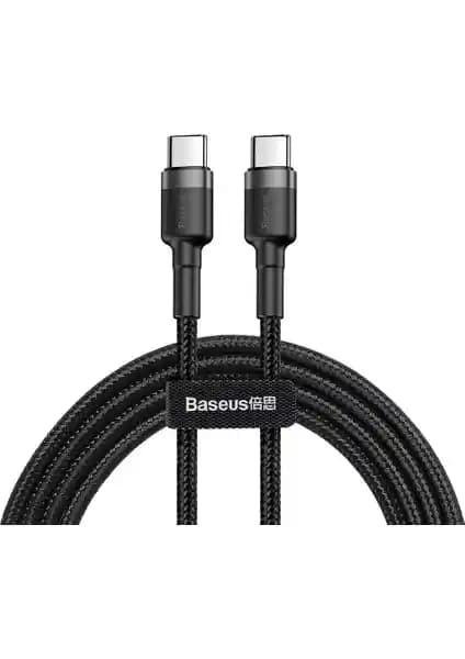 Baseus Cafule PD2.0 60W Type-C Data ve Şarj Kablosu Güç ve Güvenilirlik Sunar