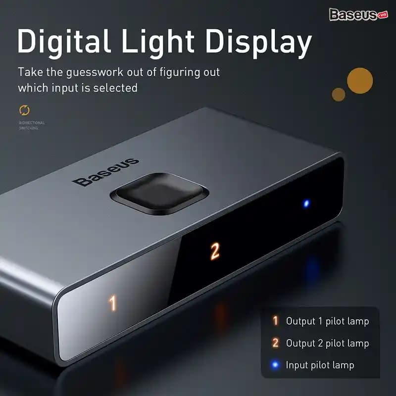 Baseus Matrix: Çoklu HDMI Bağlantılarında 4K Destekli Yenilikçi Switch Çözümü