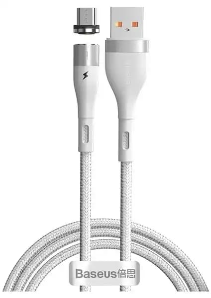 Baseus Zinc Safe Manyetik USB Kablo: Hızlı Şarj ve Veri Aktarımı İçin Güvenilir Çözüm