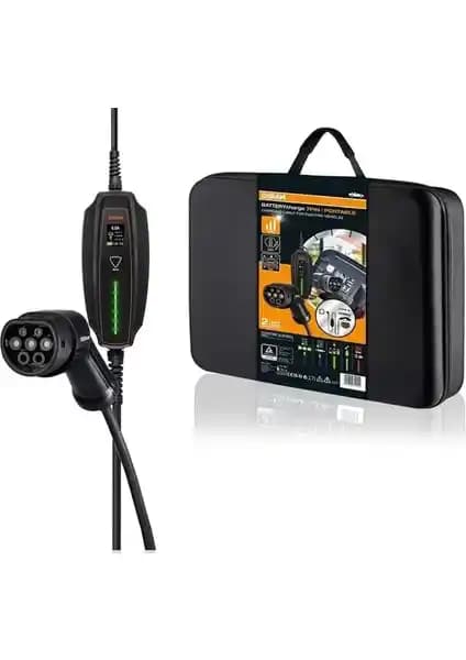 Batterycharge 7pın: Elektrikli Araçlar İçin Güvenli ve Pratik Taşınabilir Şarj Kablosu