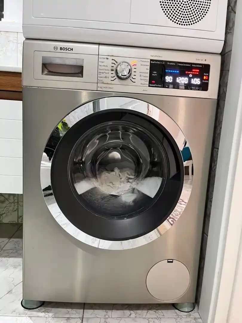 Bosch Çamaşır Makinesi Seri 8: Yüksek Performans ve Enerji Tasarrufu Sağlayan Teknoloji