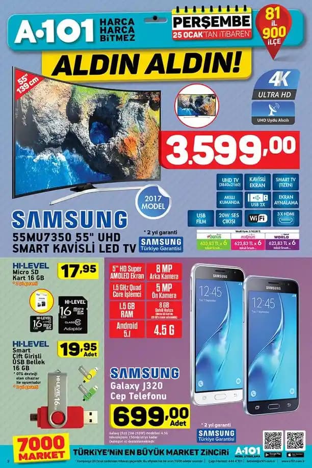Bu Hafta A101'e Gelen Telefon Modelleri: Uygun Fiyatlı ve Güncel Teknoloji Seçenekleri