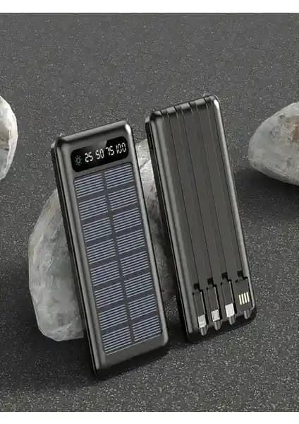 ÇELİKWORK 10000mAh Güneş Enerjili Powerbank ile Sürdürülebilir ve Pratik Enerji Çözümü