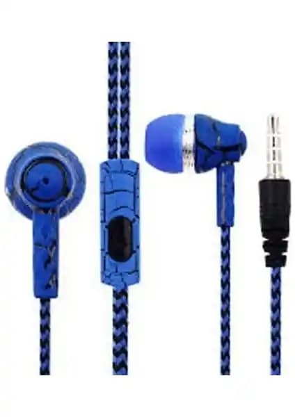 Concord C-913 Desenli Mavi Kulak İçi Kulaklık Şık ve Ergonomik Tasarım