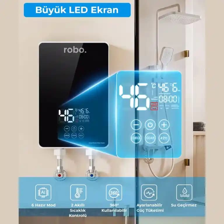 Dijital Şofben: Enerji Tasarruflu ve Akıllı Su Isıtıcılarının Modern Çözümü