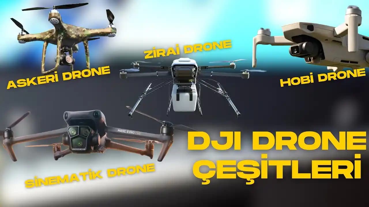 Drone Çeşitleri: Tüketici, Profesyonel ve Özel Amaçlı Dronlar Hakkında Bilgi