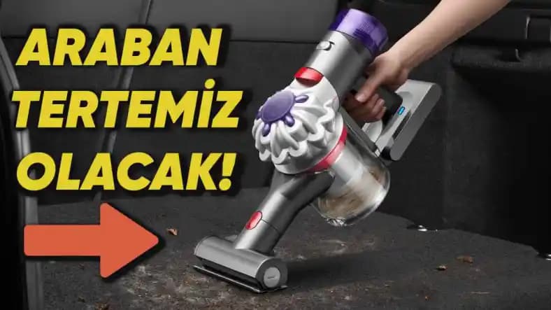 Dyson Araç İçi Süpürge: Güçlü Emiş ve Ergonomik Tasarımla Araç Temizliğinde Yenilik