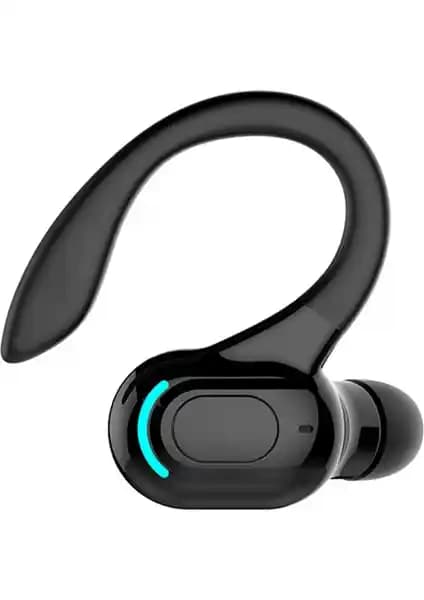 Easyde Kancalı Tek Kulak Bluetooth Kulaklık: Uzun Pil Ömrü ve Yüksek Ses Kalitesi ile Kablosuz Konfor