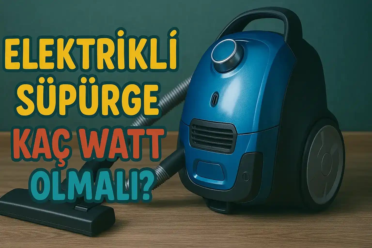 Elektrikli Süpürge Kaç Watt Olmalı? Doğru Güç Seçimi ve Performans İpuçları