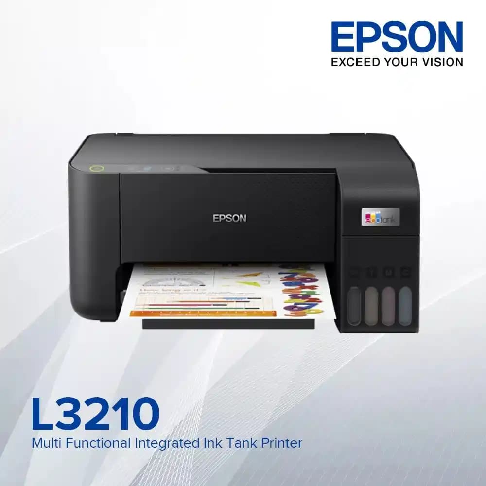 Epson L3210 Çok Fonksiyonlu Yazıcı Özellikleri ve EcoTank Mürekkep Sistemi Avantajları