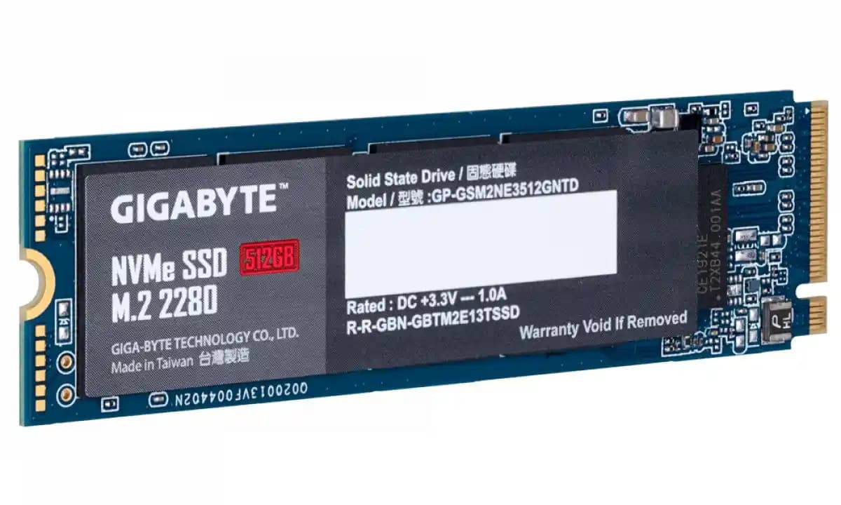 Gigabyte 512GB NVMe M.2 SSD: Yüksek Performans ve Dayanıklı Depolama Çözümü