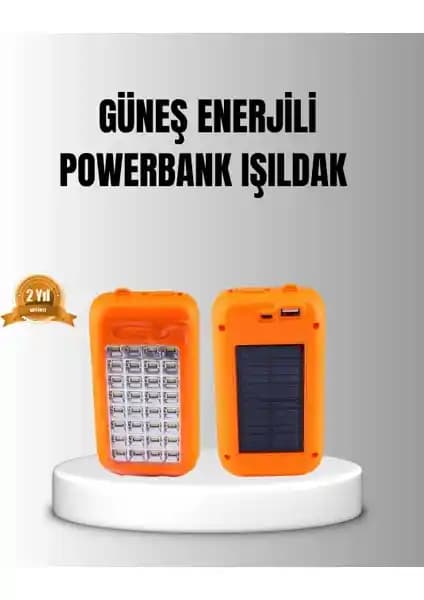 Güneş Enerjili Powerbank 10.000 mAh ile Sürdürülebilir ve Pratik Şarj Çözümü