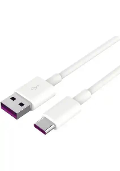 Huawei Plastik Type-C 100 cm Veri ve Şarj Kablosu Günlük Kullanım İçin Uygun