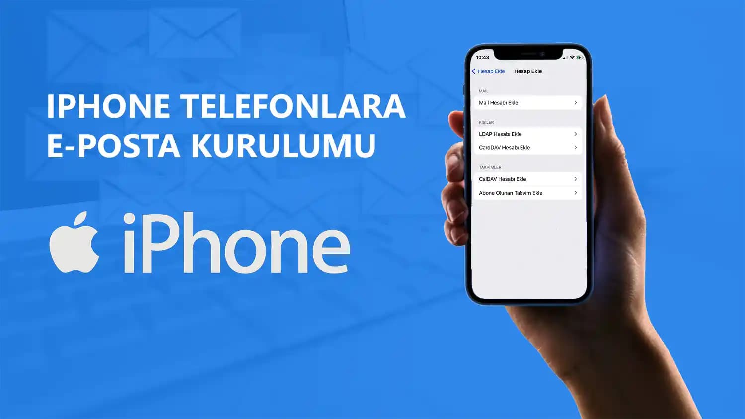iOS Cihazlarda E-Posta Kurulumu: Otomatik ve Manuel Ayarlarla Kapsamlı Rehber