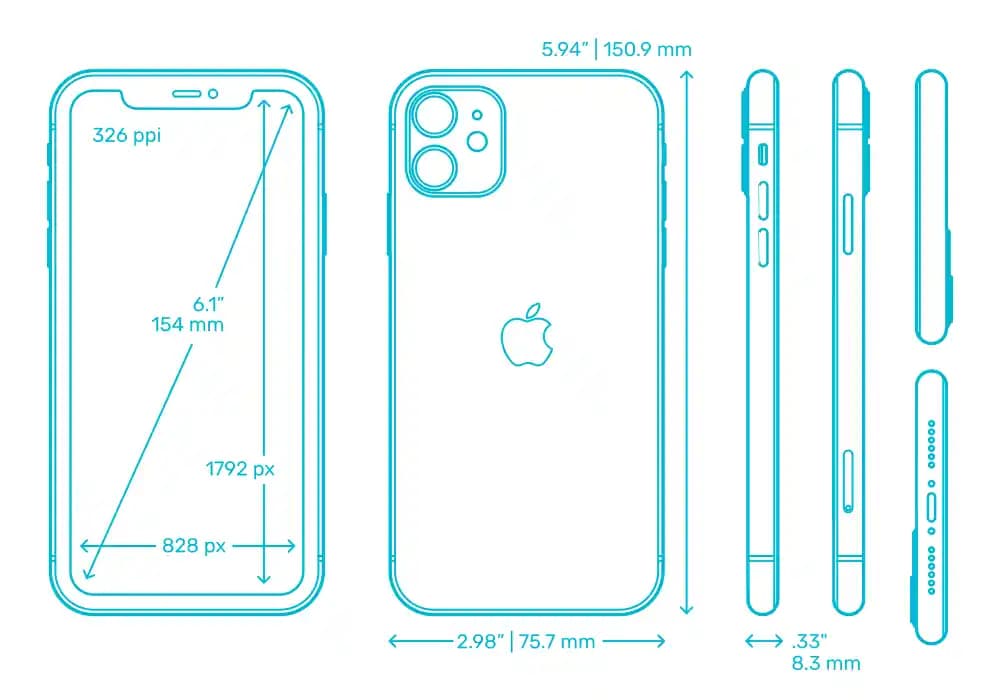 iPhone 11 Ölçüleri ve Tasarım Detayları: Ergonomik ve Şık Akıllı Telefon
