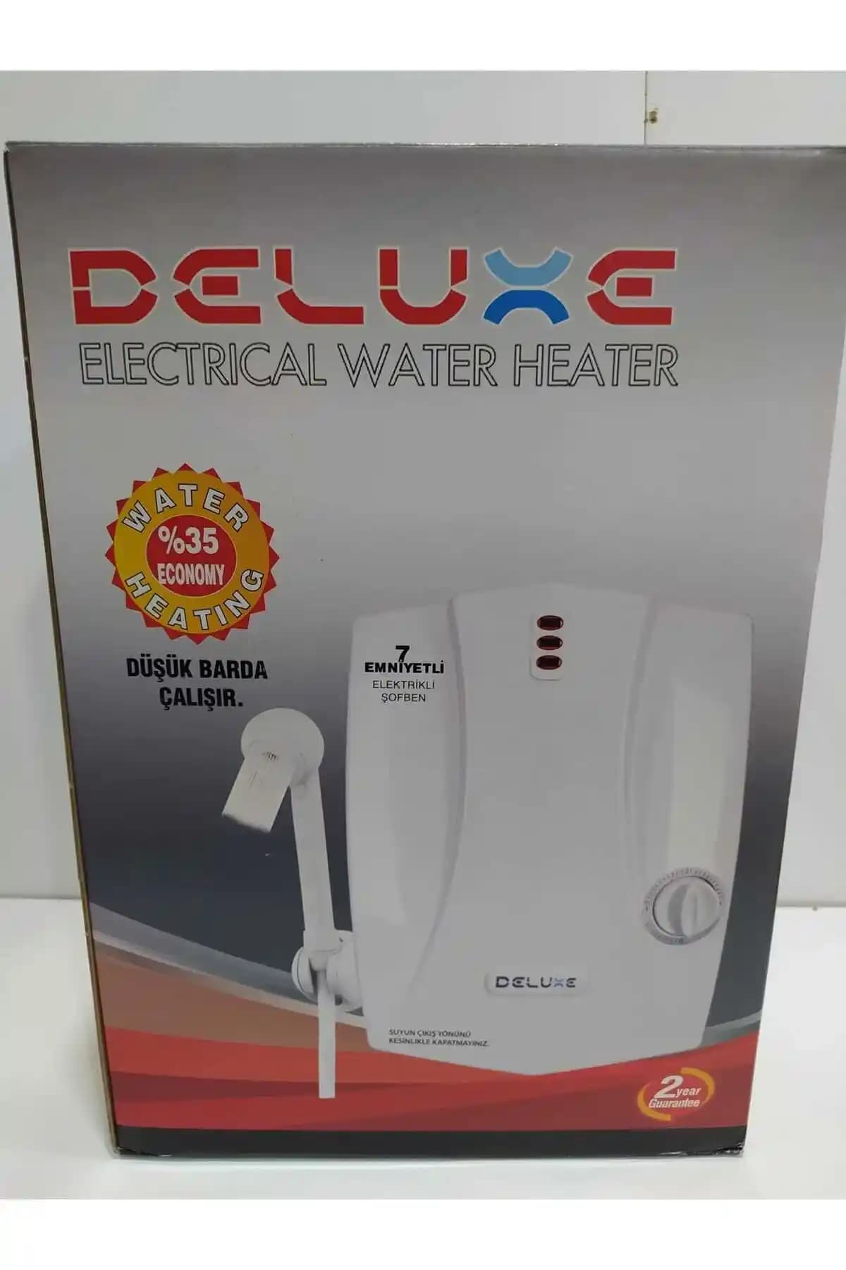 Jumbo Deluxe Elektrikli Şofben: Modern Evler İçin Enerji Tasarruflu ve Güvenli Çözüm