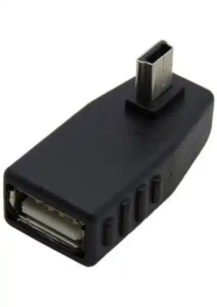 Keepro 5 Pin Mini USB 90 Derece OTG Çevirici Adaptör ile Güvenilir Bağlantı Çözümü
