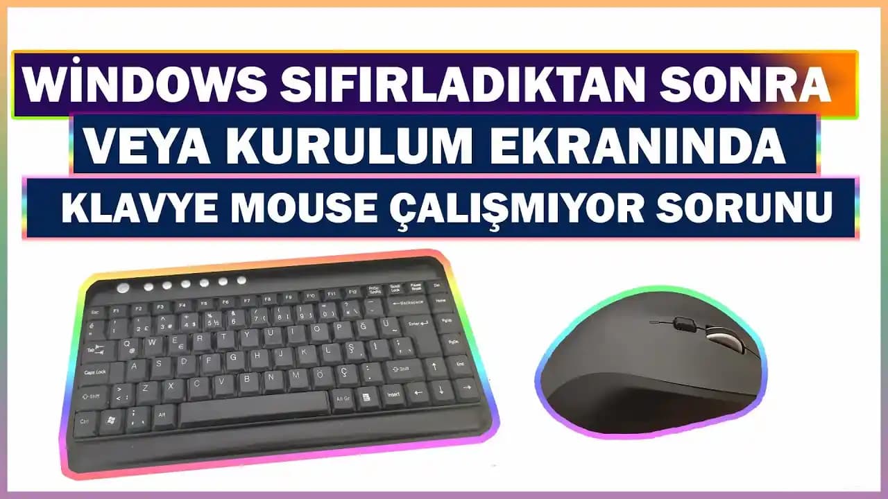 Klavye ve Mouse Çalışmıyor Sorunu: Kesin Çözümler ve Pratik İpuçları