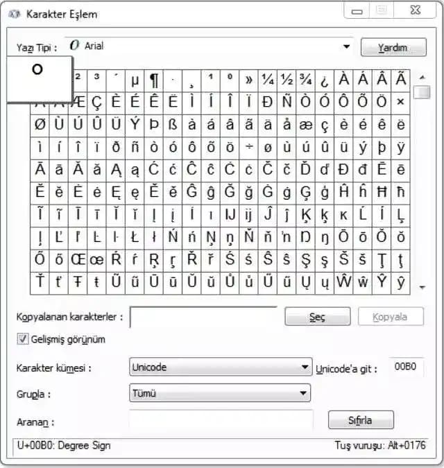 Klavyeden Santigrat İşareti (°C) Yazma Yöntemleri Windows, macOS, Linux ve Mobil