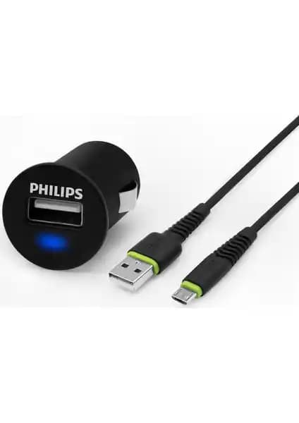 Philips DLP2520U/97 USB Araç Şarj Cihazı Hızlı ve Güvenli Şarj Çözümü