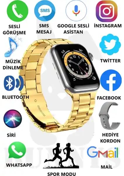 Rabbit Store Saat 8 Pro Akıllı Saat: Sağlık ve Teknolojiyi Bir Arada Sunan Modern Tasarım