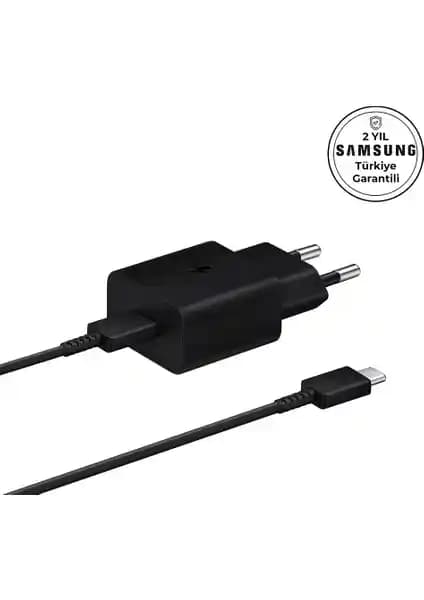 Samsung Ep-T1510X Type-C Hızlı Şarj Adaptörü Güçlü ve Şık Tasarım ile Günlük Kullanım İçin Uygun