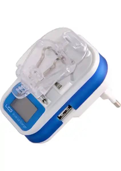 Syrox Akıllı Şarj Cihazı LCD Ekran ile Güvenli ve Pratik Pil Şarj Çözümü